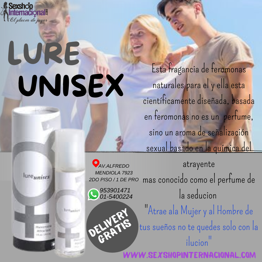 LURE UNISEX PARA EL Y ELLA SEXSHOP LOS OLIVOS